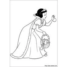 Snow White and the Seven Dwarfs (Fairy Tales and Stories) coloring page #133930 to print and color
