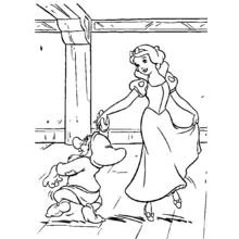 Snow White and the Seven Dwarfs (Fairy Tales and Stories) coloring page #133966 to print and color