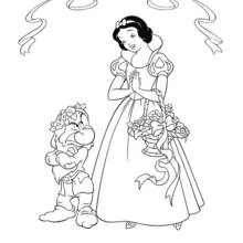 Snow White and the Seven Dwarfs (Fairy Tales and Stories) coloring page #133978 to print and color