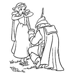 Snow White and the Seven Dwarfs (Fairy Tales and Stories) coloring page #133992 to print and color