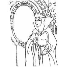 Snow White and the Seven Dwarfs (Fairy Tales and Stories) coloring page #134004 to print and color