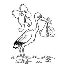 Coloring page: Baby (Family and Friends) #86620 - Free Printable Coloring Pages