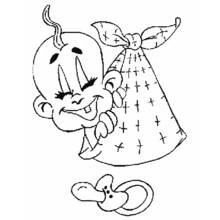 Coloring page: Baby (Family and Friends) #86735 - Free Printable Coloring Pages