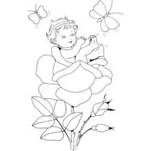 Coloring page: Baby (Family and Friends) #86754 - Free Printable Coloring Pages