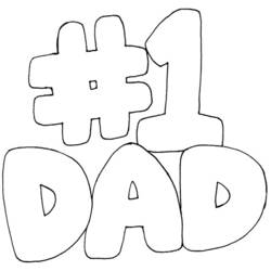 Dad (Family and Friends) coloring page #103664 to print and color