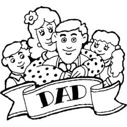 Dad (Family and Friends) coloring page #103706 to print and color