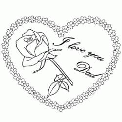 Dad (Family and Friends) coloring page #103735 to print and color