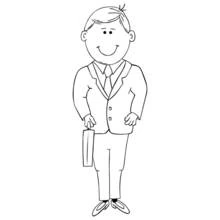 Coloring pages: Dad - Free Printable Coloring Pages
