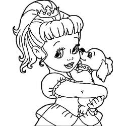 Little Girl (Family and Friends) coloring page #191914 to print and color