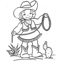 Little Girl (Family and Friends) coloring page #191916 to print and color