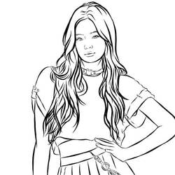 Coloring pages: BLACKPINK - Free Printable Coloring Pages