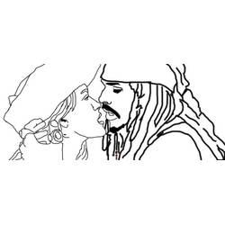 Coloring page: Johnny Depp (Famous People) #123661 - Free Printable Coloring Pages