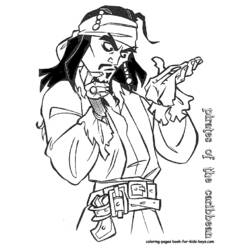 Coloring page: Johnny Depp (Famous People) #123685 - Free Printable Coloring Pages