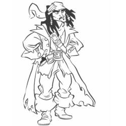 Coloring page: Johnny Depp (Famous People) #123735 - Free Printable Coloring Pages