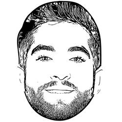 Coloring pages: Kendji Girac - Free Printable Coloring Pages