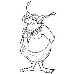 Coloring pages: Goblin - Free Printable Coloring Pages