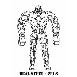 Coloring page: Robot (Fantasy and Adventure Characters) #106599 - Free Printable Coloring Pages