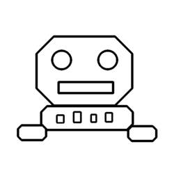 Coloring page: Robot (Fantasy and Adventure Characters) #106694 - Free Printable Coloring Pages