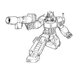 Coloring page: Robot (Fantasy and Adventure Characters) #106700 - Free Printable Coloring Pages