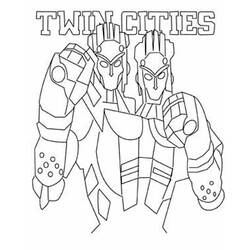 Coloring page: Robot (Fantasy and Adventure Characters) #106720 - Free Printable Coloring Pages