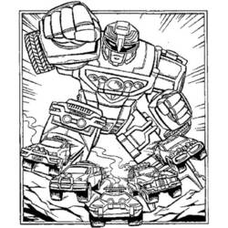 Coloring page: Robot (Fantasy and Adventure Characters) #106724 - Free Printable Coloring Pages