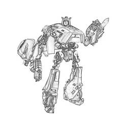 Coloring page: Robot (Fantasy and Adventure Characters) #106742 - Free Printable Coloring Pages
