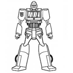 Coloring page: Robot (Fantasy and Adventure Characters) #106758 - Free Printable Coloring Pages
