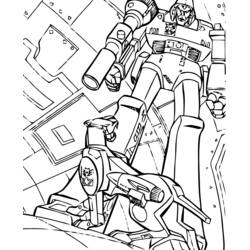 Coloring page: Robot (Fantasy and Adventure Characters) #106769 - Free Printable Coloring Pages