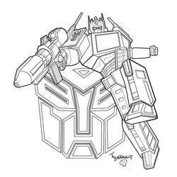 Coloring page: Robot (Fantasy and Adventure Characters) #106776 - Free Printable Coloring Pages