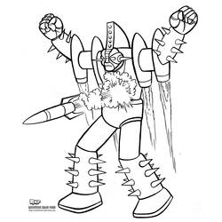 Coloring page: Robot (Fantasy and Adventure Characters) #106797 - Free Printable Coloring Pages