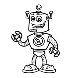 Coloring page: Robot (Fantasy and Adventure Characters) #106838 - Free Printable Coloring Pages