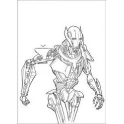 Coloring page: Robot (Fantasy and Adventure Characters) #106842 - Free Printable Coloring Pages
