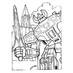 Coloring page: Robot (Fantasy and Adventure Characters) #106872 - Free Printable Coloring Pages