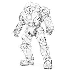 Coloring page: Robot (Fantasy and Adventure Characters) #106898 - Free Printable Coloring Pages