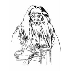 Coloring page: Wizard (Fantasy and Adventure Characters) #107906 - Free Printable Coloring Pages