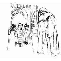 Coloring page: Wizard (Fantasy and Adventure Characters) #108064 - Free Printable Coloring Pages