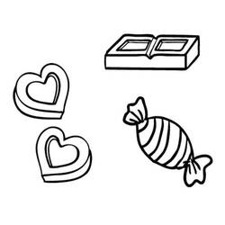 Candy (Food and Nutrition) coloring page #190822 to print and color