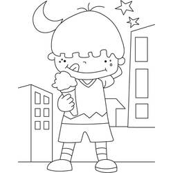 Coloring pages: Ice Cream - Free Printable Coloring Pages