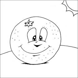Coloring pages: Orange - Free Printable Coloring Pages
