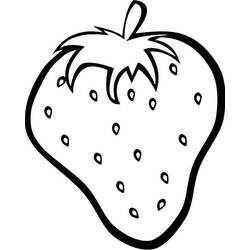 Coloring pages: Strawberry - Free Printable Coloring Pages