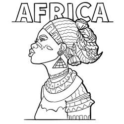 Africa (Geography and Places) coloring page #193740 to print and color