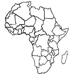 Africa (Geography and Places) coloring page #193752 to print and color