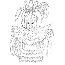 Coloring pages: Brazil - Free Printable Coloring Pages