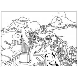 Coloring pages: Brazil - Free Printable Coloring Pages