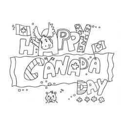 Coloring page: Canada (Geography and Places) #183807 - Free Printable Coloring Pages