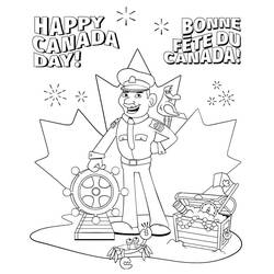 Coloring page: Canada (Geography and Places) #183808 - Free Printable Coloring Pages