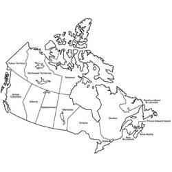 Coloring page: Canada (Geography and Places) #183821 - Free Printable Coloring Pages