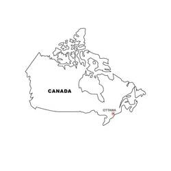 Coloring page: Canada (Geography and Places) #183822 - Free Printable Coloring Pages