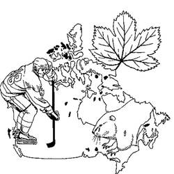 Coloring page: Canada (Geography and Places) #183825 - Free Printable Coloring Pages