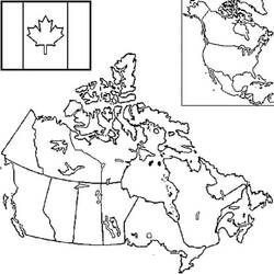 Coloring page: Canada (Geography and Places) #183828 - Free Printable Coloring Pages